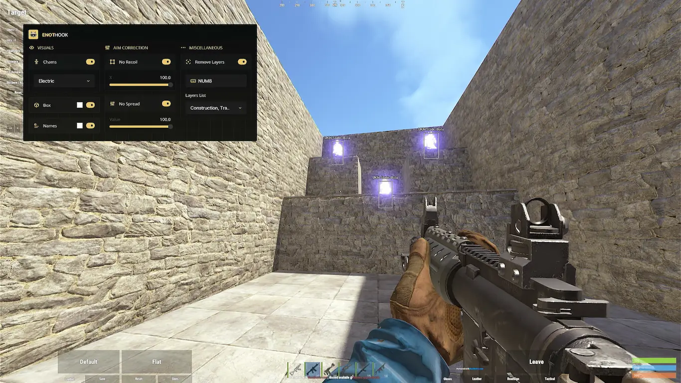 Screenshot 28 do cheat Rust Enot Hook